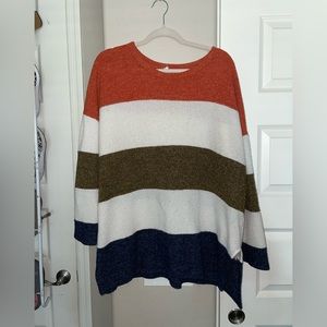 Chic Soul striped sweater -Size 1x
